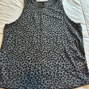 Zyia Leopard Print Tank Top